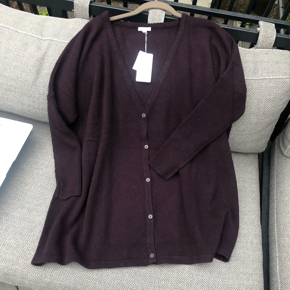 Lemon’s Cozy Cashmere Cardigan - L - NWT